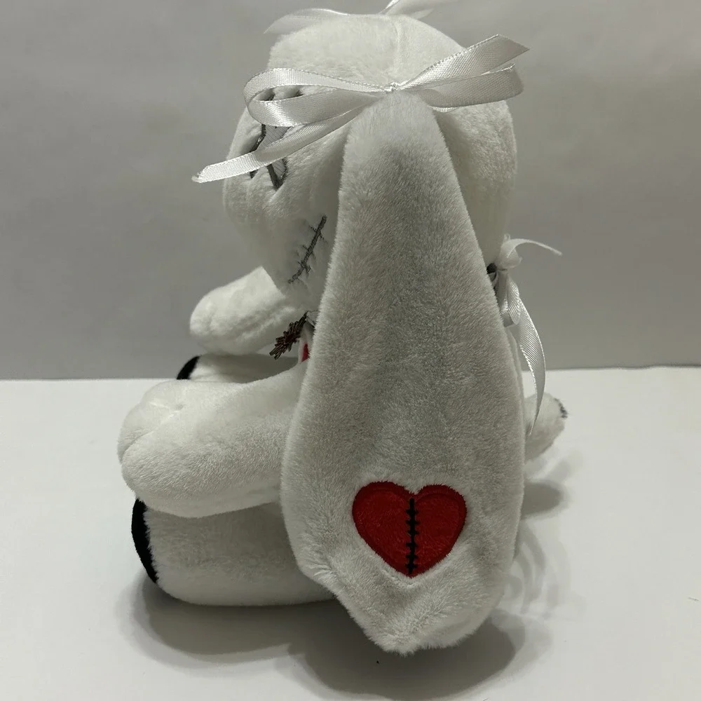 Crazy Rabbit Plush Bunny Gothic Rock Style Stuffed Animal Toy Great Gift New 🐰